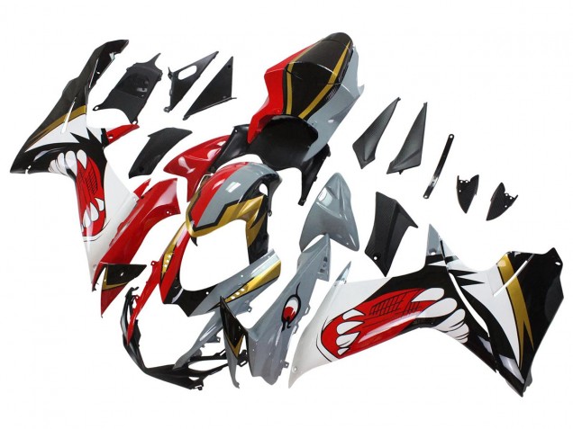 2011-2024 Suzuki GSXR 600/750 Motorcycle Fairings - Red Gold Grey Black White Shark Australia for Sale
