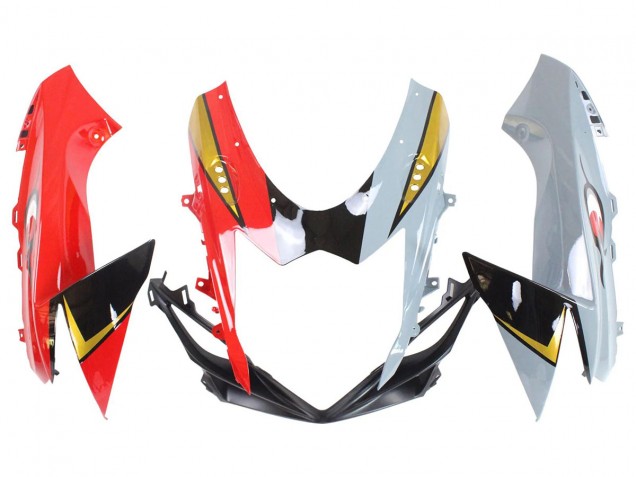 2011-2024 Suzuki GSXR 600/750 Motorcycle Fairings - Red Gold Grey Black White Shark Australia for Sale