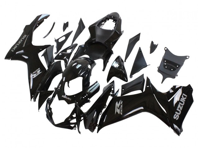 2011-2024 Suzuki GSXR 600/750 Motorcycle Fairings - Glossy Black Australia for Sale