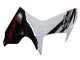 2011-2024 Suzuki GSXR 600/750 Motorcycle Fairings - White Glossy Black Australia for Sale