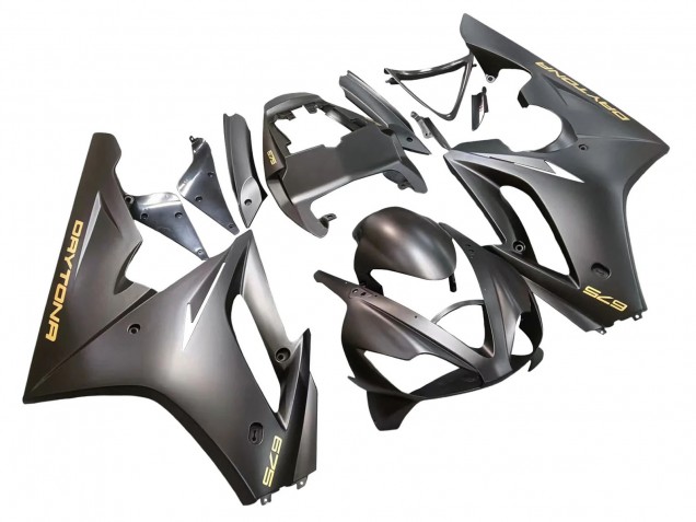 2006-2008 Triumph Daytona 675 Motorcycle Fairings - Matte Black Australia for Sale