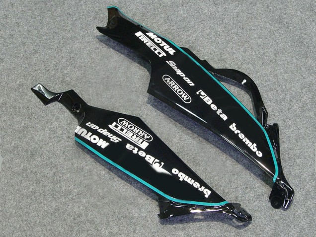 2006-2007 Suzuki GSXR 600/750 Motorcycle Fairings - White Blue Yellow Corona Alstare Australia for Sale