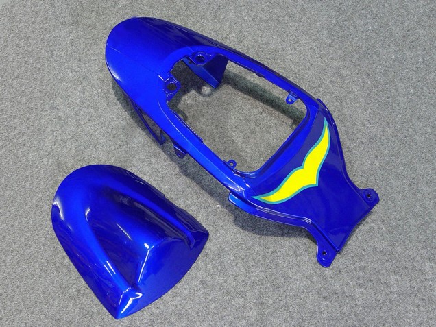 2006-2007 Suzuki GSXR 600/750 Motorcycle Fairings - White Blue Yellow Corona Alstare Australia for Sale