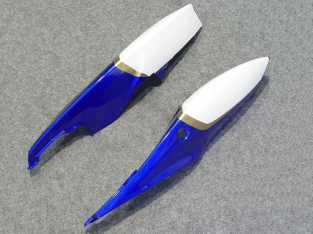 2006-2007 Suzuki GSXR 600/750 Motorcycle Fairings - White Blue Yellow Corona Alstare Australia for Sale
