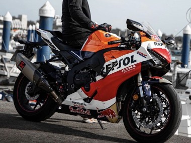 2017-2023 Honda CBR1000RR Motorcycle Fairings - Orange White Red Glossy Black Repsol Red Bull Australia for Sale