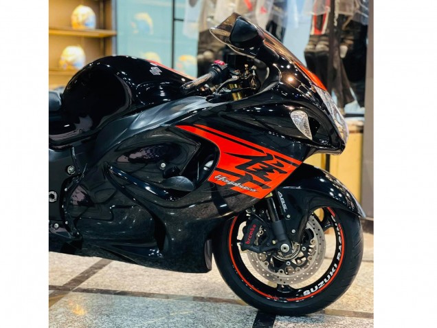 2008-2020 Suzuki GSXR 1300 Hayabusa Motorcycle Fairing - Glossy Black Red Australia for Sale