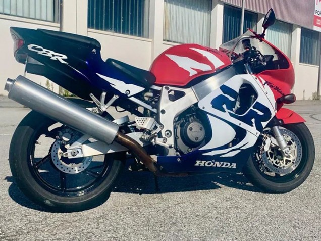1998-1999 Honda CBR900RR 919 Motorcycle Fairing Kits - White Red Blue Australia for Sale