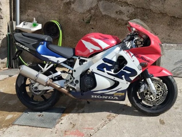 1998-1999 Honda CBR900RR 919 Motorcycle Fairing Kits - White Red Blue Australia for Sale