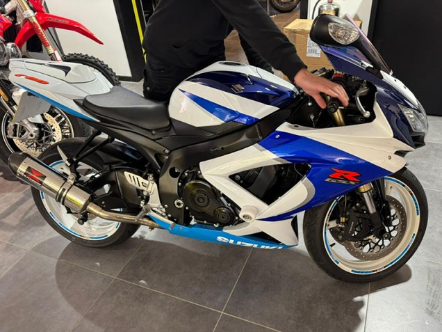 2008-2010 Suzuki GSXR 600/750 Motorcycle Fairings - White Blue Red Australia for Sale