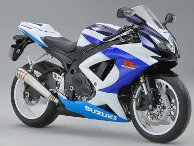 2008-2010 Suzuki GSXR 600/750 Motorcycle Fairings - White Blue Red Australia for Sale