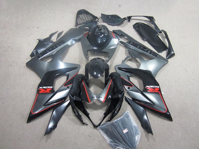 2005-2006 Suzuki GSXR 1000 Motorcycle Fairing Kits - Black Grey Red Australia for Sale