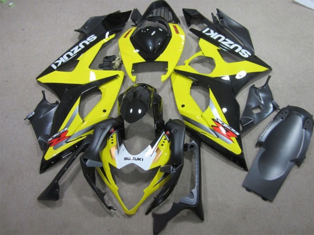 2005-2006 Suzuki GSXR 1000 Motorcycle Fairings - Yellow Black White Red Australia for Sale