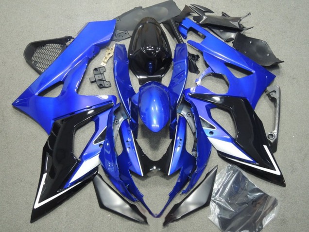 2005-2006 Suzuki GSXR 1000 Motorcycle Fairings - Blue White Silver Black Australia for Sale