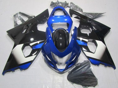 2004-2005 Suzuki GSXR 600 Motorcycle Fairings - Blue White Black Australia for Sale