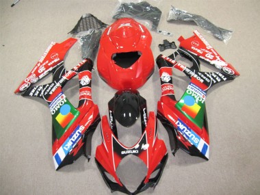 2004-2005 Suzuki GSXR 600 Motorcycle Fairings - Red Blue Green Black JOMO Australia for Sale