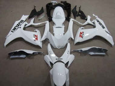2006-2007 Suzuki GSXR 600 Motorcycle Fairings - White Australia for Sale