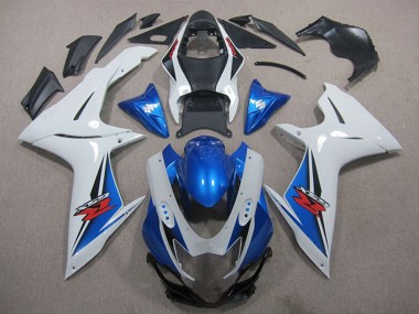 2011-2024 Suzuki GSXR 600 Motorcycle Fairings - White Blue Black Red Australia for Sale