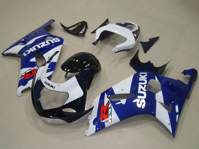 2001-2003 Suzuki GSXR 750 Motorcycle Fairings - Blue White Australia for Sale
