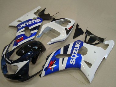 2001-2003 Suzuki GSXR 750 Motorcycle Fairings - White Blue Glossy Black Red Australia for Sale
