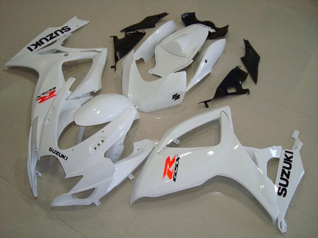 2006-2007 Suzuki GSXR 750 Motorcycle Fairings - White Australia for Sale