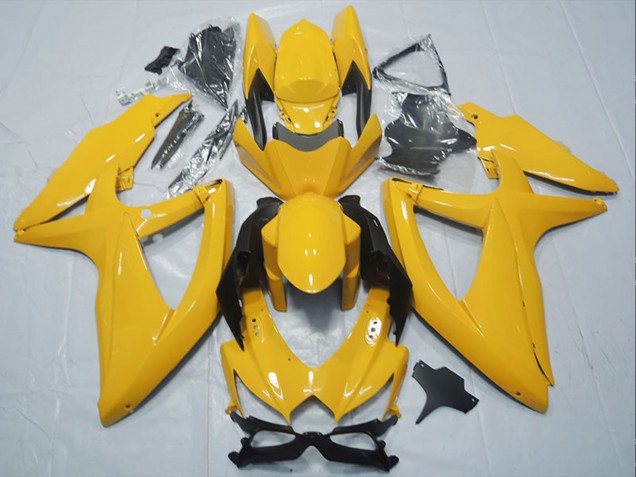 2008-2010 Suzuki GSXR 750 Motorcycle Fairings - Yellow Australia for Sale