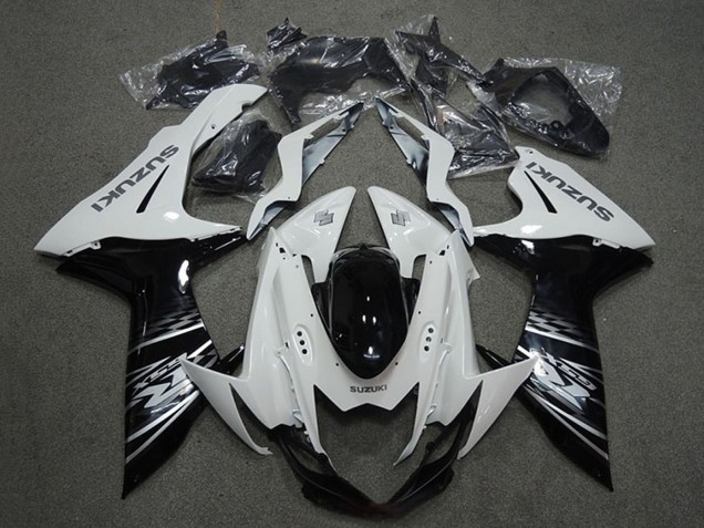 2011-2024 Suzuki GSXR 750 Motorcycle Fairings - White Black Australia for Sale