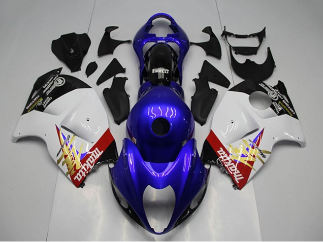 1996-2007 Suzuki GSXR 1300 Hayabusa Motorcycle Fairing - Blue White Australia for Sale