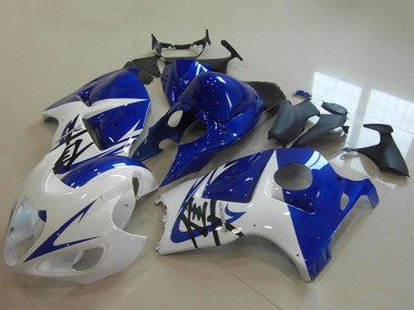 1996-2007 Suzuki GSXR 1300 Hayabusa Motorcycle Fairing - White Blue Australia for Sale