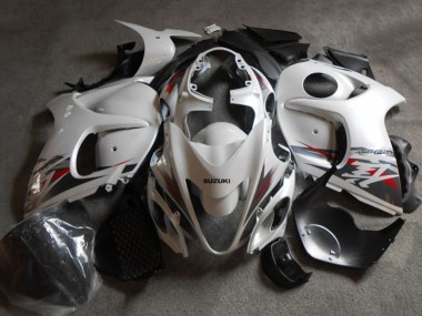 2008-2020 Suzuki GSXR 1300 Hayabusa Motorcycle Fairing - White Black Australia for Sale