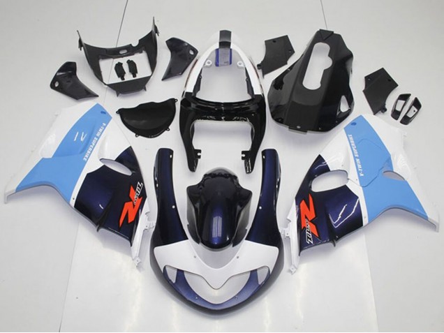 1998-2003 Suzuki TL1000R Motorcycle Fairings - White Light Blue Black Australia for Sale