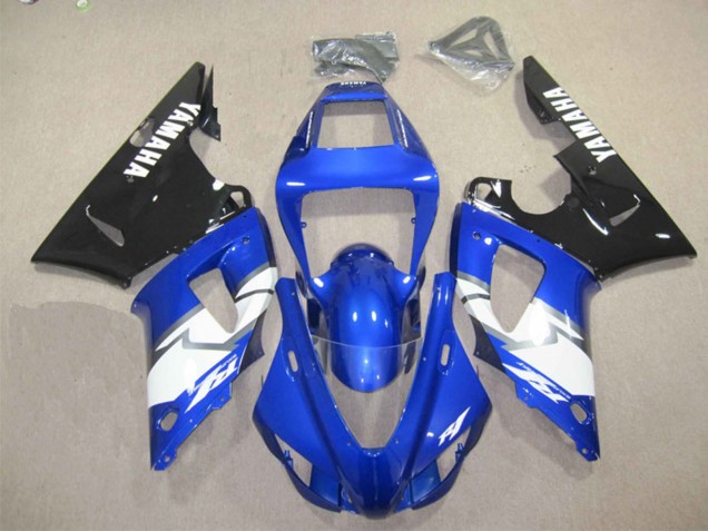2012-2014 Yamaha YZF R1 Motorcycle Fairing Kits - Blue White Glossy Black Australia for Sale