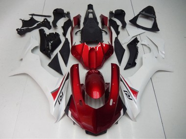 2015-2019 Yamaha YZF R1 Motorcycle Fairing - White Red Black Australia for Sale