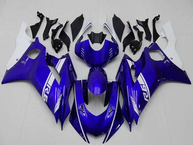 2017-2023 Yamaha YZF R6 Motorcycle Fairings - White Blue Australia for Sale